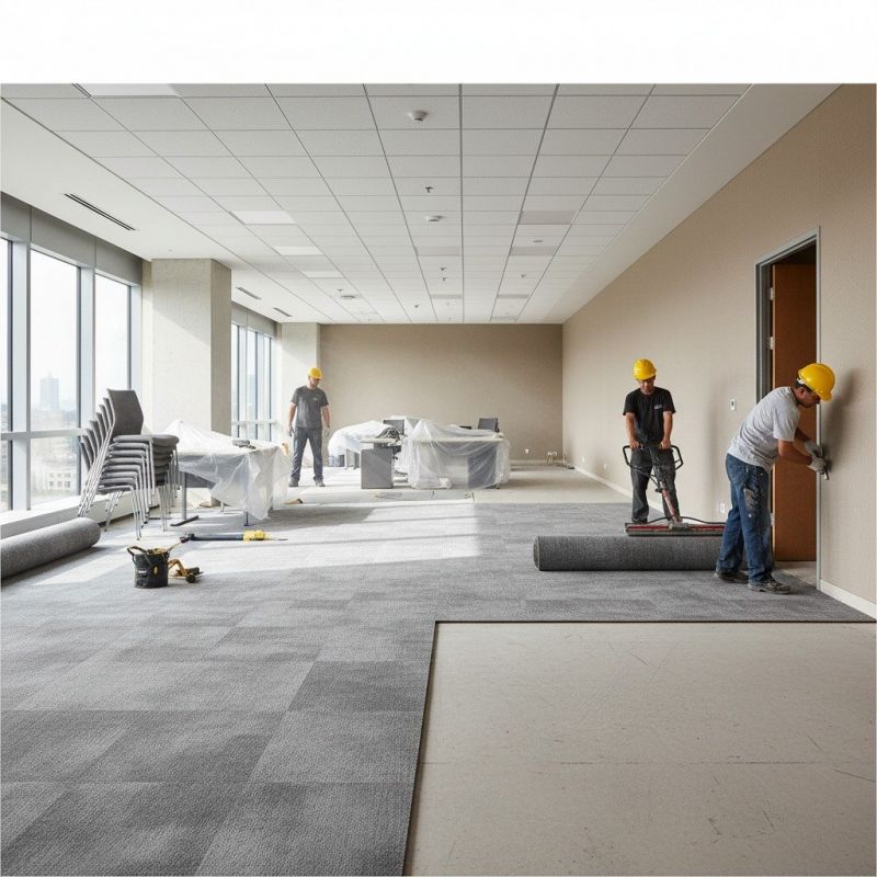 Commercial Wood Flooring Installation For High-Traffic Areas