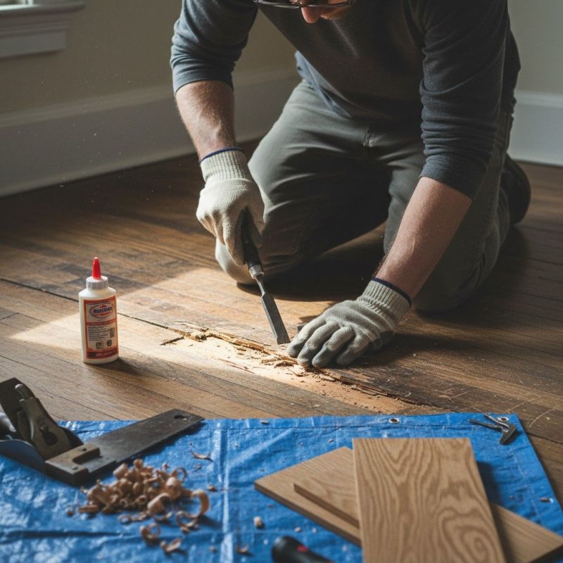 House Wood Floor Repair