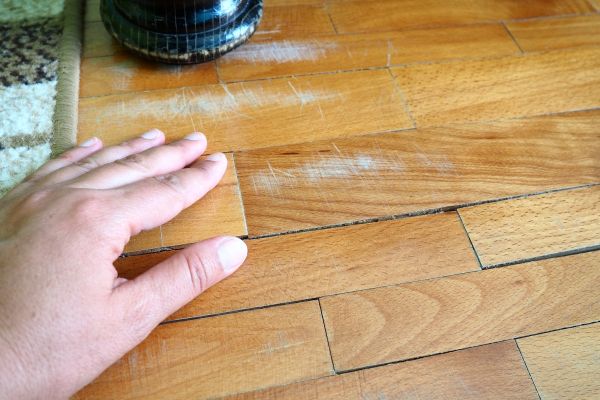 Wood Floor Scratch Treatment