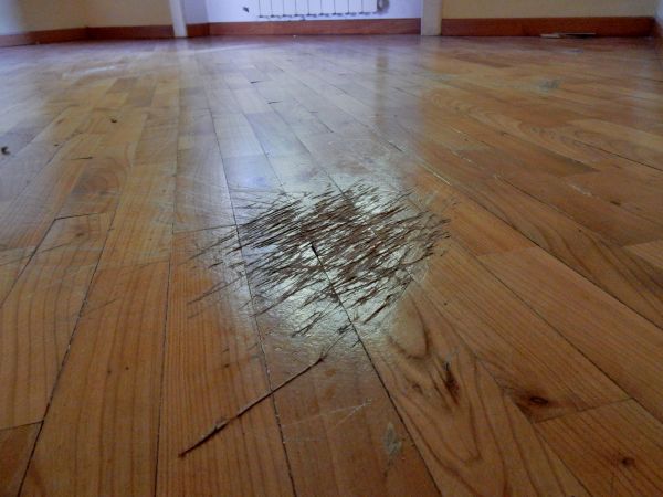 Floor Scratch Restoration